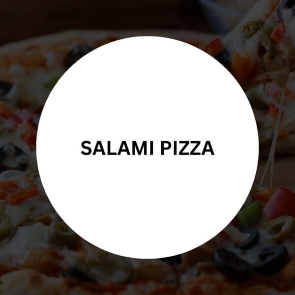 Salami Pizza